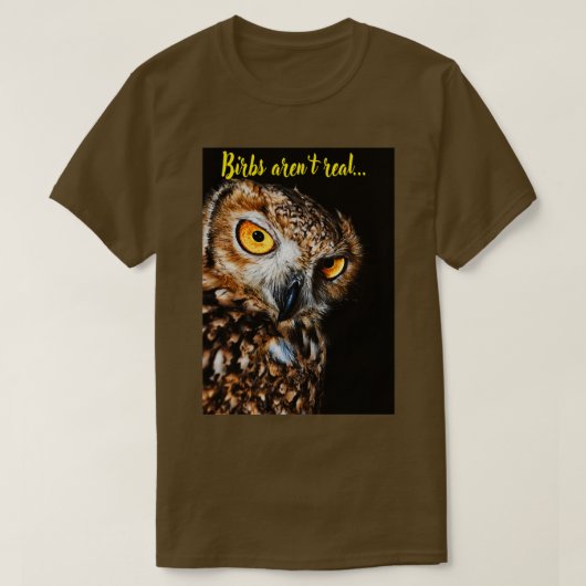 Birbs Arent Real T-Shirt (Design vorne)