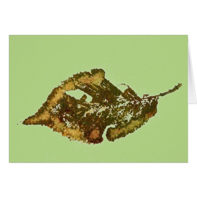 "Birch #2 Green" - Ländergrün (Vorderseite (Horizontal))
