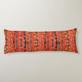 Birch Aspen Tree Forest Seitenschläferkissen (Rückseite)