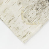 Birch Bark Blanket Fleecedecke (Ecke)