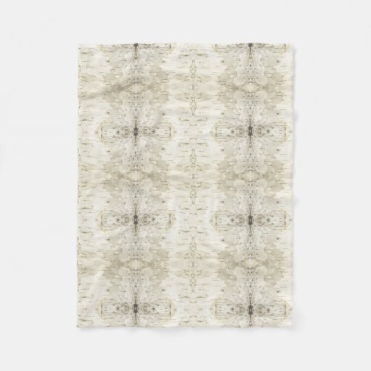 Birch Bark Blanket Fleecedecke (Vorderseite)