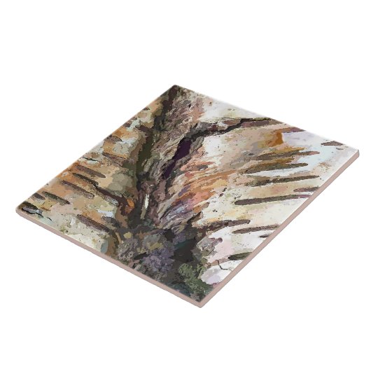 BIRCH BARK FLIESE (Seite)