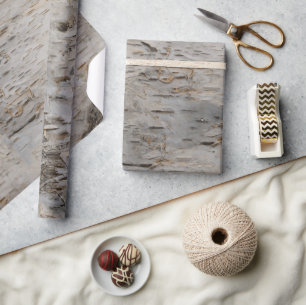 Birch Bark Geschenkpapier