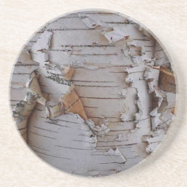 Birch Bark Getränkeuntersetzer