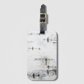 Birch Bark Karten Gepäckanhänger (Vorderseite Vertikal)