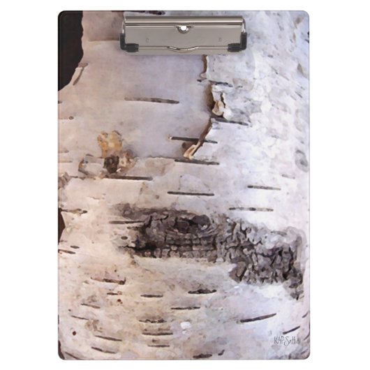 Birch Bark Klemmbrett (Vorderseite)