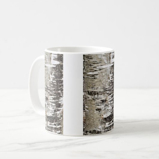 Birch Bark Nah-up Kaffeetasse (Vorderseite Links)