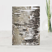 Birch Bark Nah-up Karte (Vorderseite)