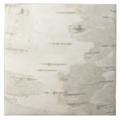 Birch Bark Nature Fotografy Keramik Tile Fliese (Vorderseite)