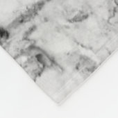 Birch bark pattern fleece blanket (Ecke)