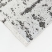 Birch bark pattern fleecedecke (Ecke)