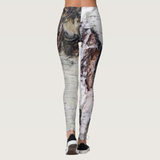 Birch bark pattern leggings (Rückseite)