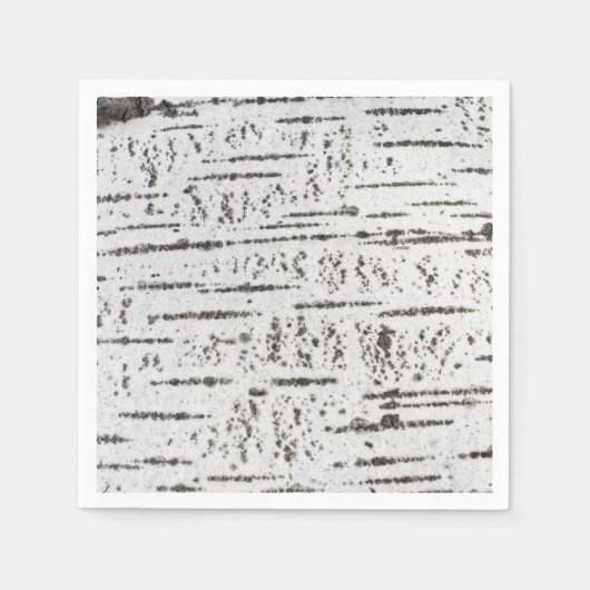 Birch bark pattern serviette (Vorderseite)