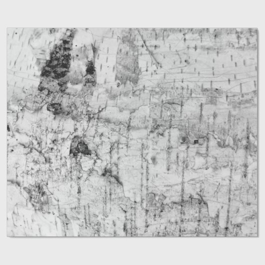 Birch bark pattern wrapping paper geschenkpapier (Flach)