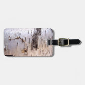 Birch Bark Tree Fotografy Gepäckanhänger (Vorderseite horizontal)