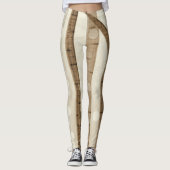Birch-Baummuster-| Zazzle_Growshop. Leggings (Vorderseite)