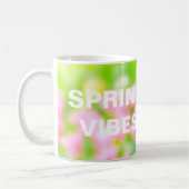 Birch-Blätter TulpenBlume anpassbar Kaffeetasse (Links)
