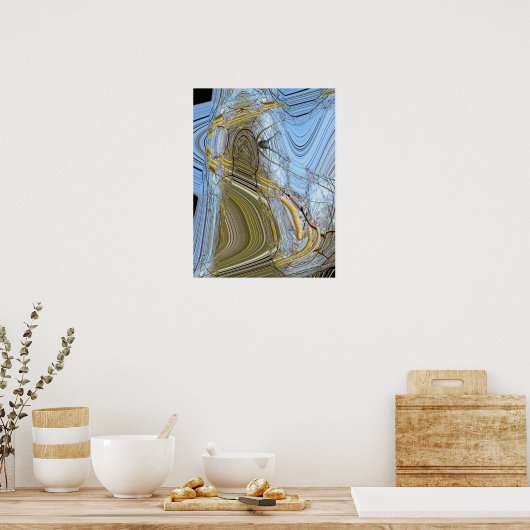 Birch Catkins 2 Poster (Küche)
