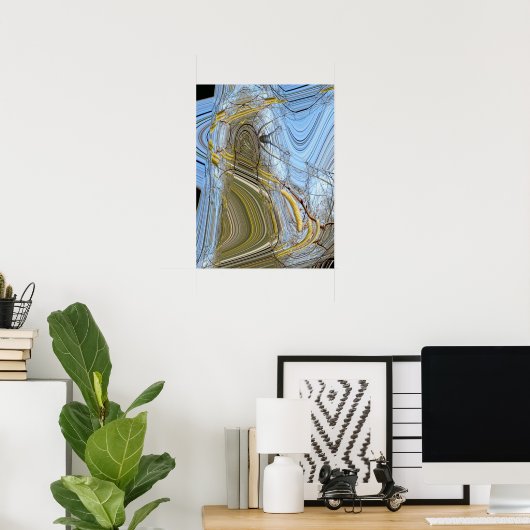 Birch Catkins 2 Poster (Heimbüro)