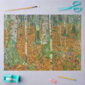 Birch Forest by Gustav Klimt Seidenpapier (Basteln)