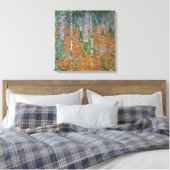 Birch Forest | Gustav Klimt | Leinwanddruck (Insitu (Schlafzimmer))