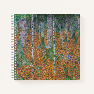 Birch Forest   Gustav Klimt   Notizblock