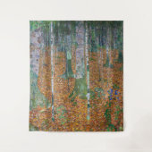 Birch Forest | Gustav Klimt | Wandteppich (Vorderseite)