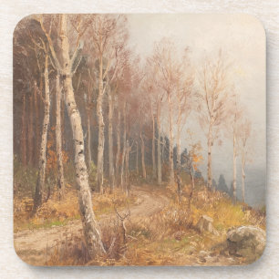 Birch Forest - Hugo Mühlig Getränkeuntersetzer