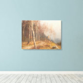 Birch Forest - Hugo Mühlig Leinwanddruck (Insitu (Holzboden))