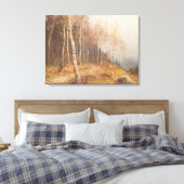 Birch Forest - Hugo Mühlig Leinwanddruck (Insitu (Schlafzimmer))