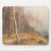 Birch Forest - Hugo Mühlig Mousepad (Vorne)