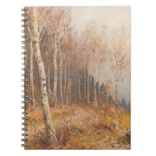 Birch Forest - Hugo Mühlig Notizblock