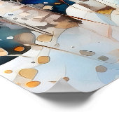 Birch Forest Landscape Home Decor Poster (Ecke)