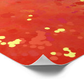 Birch Forest Landscape Poster (Ecke)