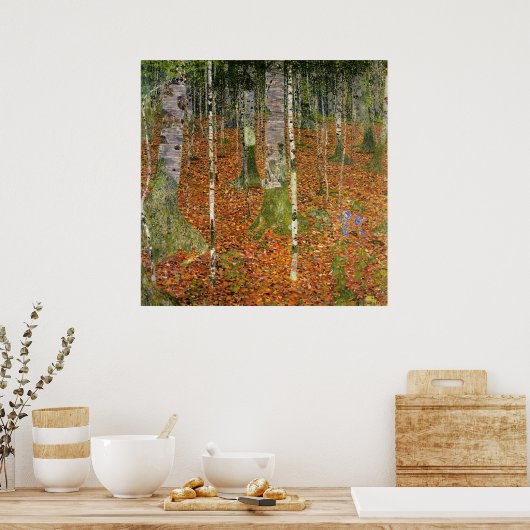 Birch Forest Poster (Küche)