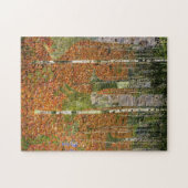 Birch Forest von Gustav Klimt Puzzle (Horizontal)