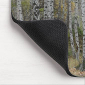 Birch Forrest Foto auf Mousepad (Ecke)