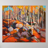 Birch Grove, Herbst | Tom Thompson | Poster (Vorne)