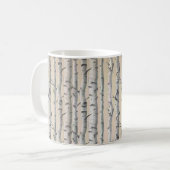 Birch im Wald im Freien Kaffeetasse (Vorderseite Links)