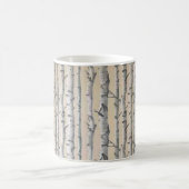 Birch im Wald im Freien Kaffeetasse (Mittel)