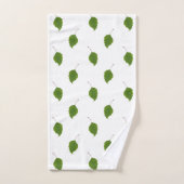Birch Leaf Muster Badhandtuch Set (Handtuch)