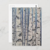 Birch-Morse-Code Postkarte (Vorne/Hinten)