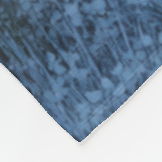 Birch Radiant Snow Forest  Fleecedecke (Ecke)