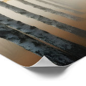 Birch Tree Alley Poster (Ecke)