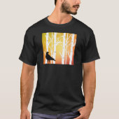 Birch Tree and Crow T-Shirt (Vorderseite)