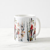 Birch Tree and Kardinals Tasse (VorderseiteRechts)