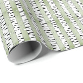 Birch Tree Art Pattern Geschenkpapier (Rolleneckpunkt)