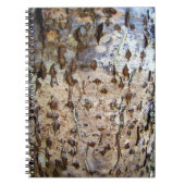 Birch Tree Bark Foto Notebook Notizblock (Vorderseite)