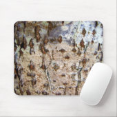 Birch Tree Bark Mouse Mat Mousepad (Mit Mouse)