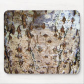 Birch Tree Bark Mouse Mat Mousepad (Vorne)